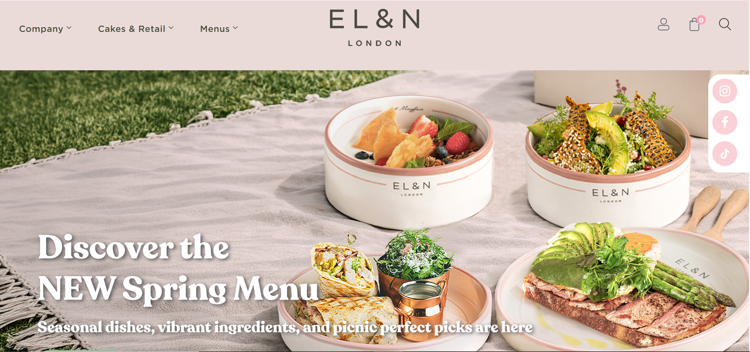 EL&N London Inspired Café Platform